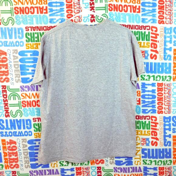 Mario Kart 8 Donkey Kong Motorcycle Kanji Graphic T Shirt Size L Gray Nintendo - Picture 4 of 4